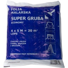 FOLIA MALARSKA LDPE 4*5M,...